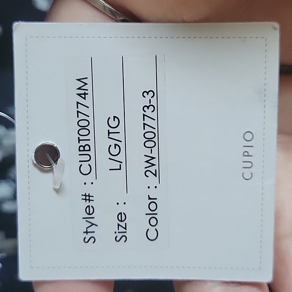 New with tag tribal print navy with white cupio size large pants - Picture 7 of 12